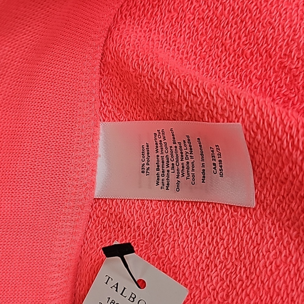 Talbots Coral Terry Beach Pull-On Shorts - Size 2X - Picture 6 of 7